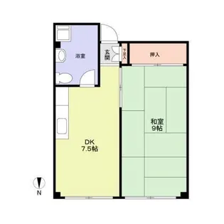 貴志ビル【4階】の間取り