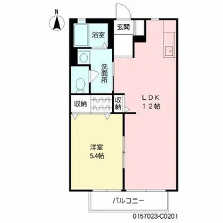 メゾン大石 C棟【2階】の間取り