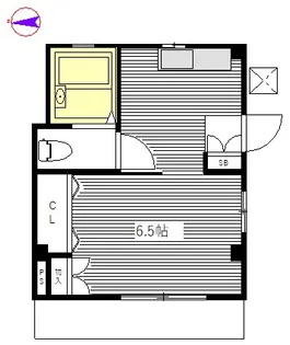 KOフラット【1階】の間取り
