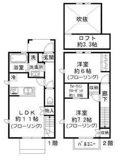 Briller Plageの間取り