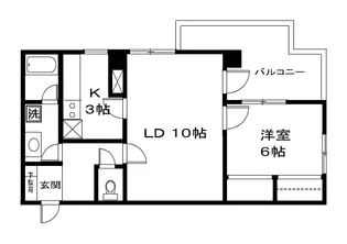 グランドメゾン加賀町【3階】の間取り