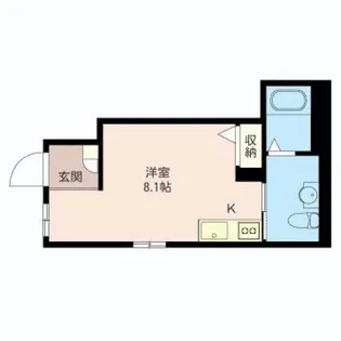 パーク戸山【1階】の間取り