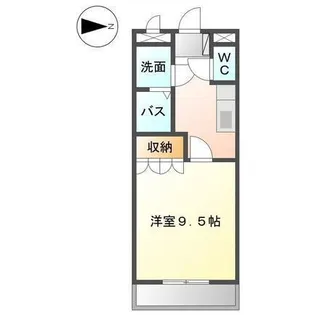 メルヴェーユ宮崎【2階】の間取り