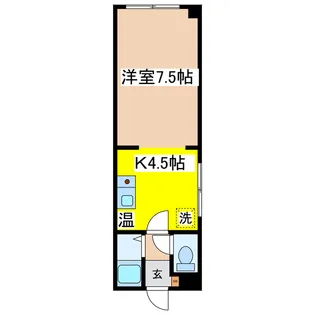 ITマンションかがやき【4階】の間取り