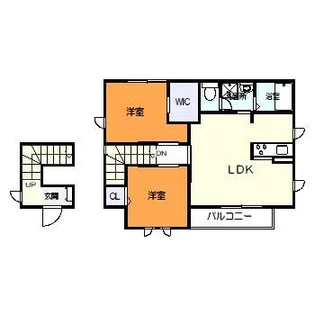 スプリングハーモニー【2階】の間取り