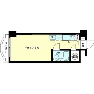 ニューライフ新宿【8階】の間取り