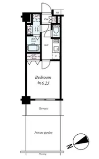プレール中延【1階】の間取り