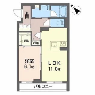 シャーメゾン松阪中央【3階】の間取り