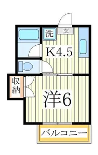 ALBA柏【2階】の間取り