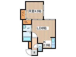 エンジェル【4階】の間取り