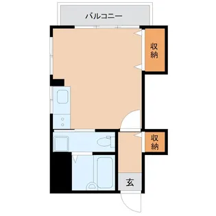 駒形マンション【7階】の間取り