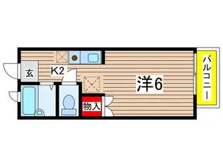 アイビーコート【1階】の間取り