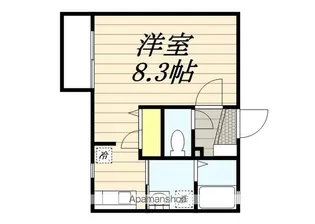 プライマリー久留米津福駅前【1階】の間取り