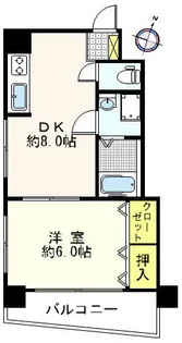 サンハイム【6階】の間取り