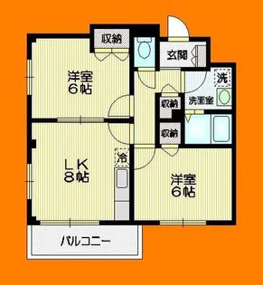 ミレニアム荻窪【4階】の間取り