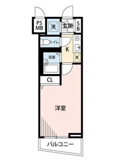 マイナビSTAY小伝馬町(メインステージ日本橋小伝馬町)【6階】の間取り