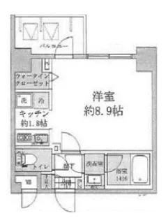 ライズコート木場ステーションフロント【5階】の間取り