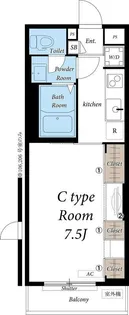 リブリ・オークスハイツ【2階】の間取り