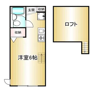 ジェネシスA【2階】の間取り