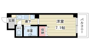 レコルテ千里中央【4階】の間取り