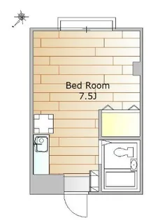 カメリア祐天寺【3階】の間取り