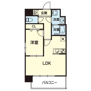 for u 県立大南【6階】の間取り