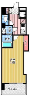 Luxe難波西III【2階】の間取り