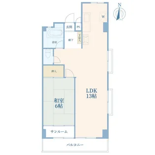 第一協同ビル【2階】の間取り