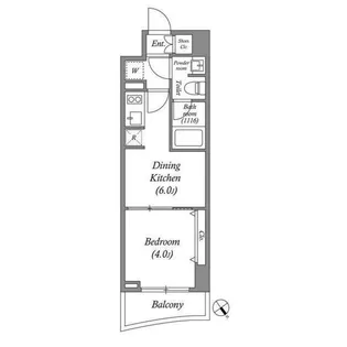 Primal Tabata【3階】の間取り