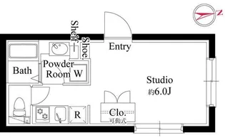 エルフローラ三軒茶屋【4階】の間取り