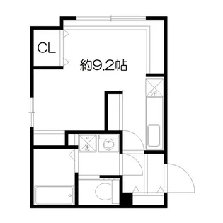 コンスコン麻生【2階】の間取り