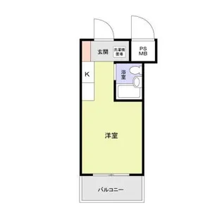 プレンディ鷺沼【2階】の間取り