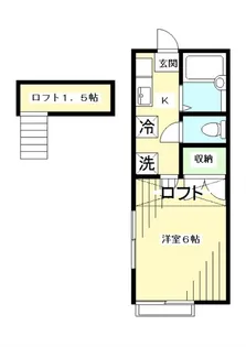 フローラルハイツ【2階】の間取り