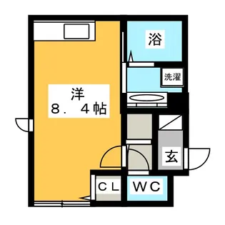 hills suiran【1階】の間取り