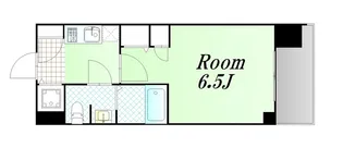 スワンズ谷町セントシティ【9階】の間取り