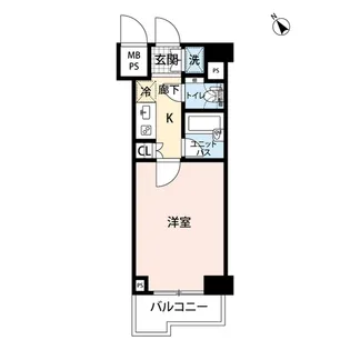 ルーブル南池袋【3階】の間取り