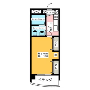 プロミネント弥富II【3階】の間取り