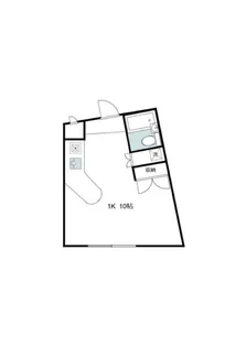 APARTMENT A【2階】の間取り