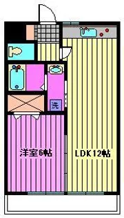 ファミーユ長岡【3階】の間取り