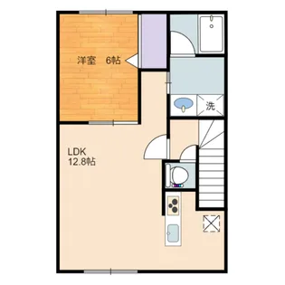 パンプキンII【2階】の間取り