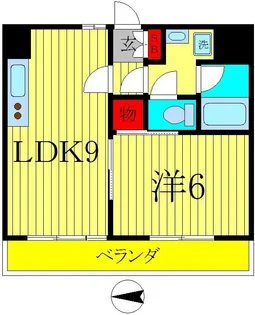 クレードル亀有【7階】の間取り