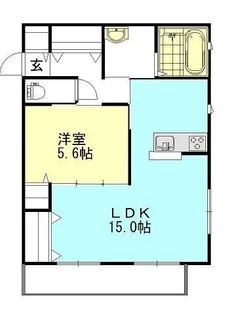 Calm Hills 5番館【2階】の間取り