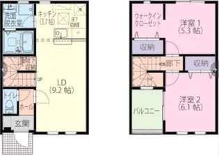 スクエアNの間取り