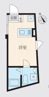 aLATO 品川西大井【1階】の間取り