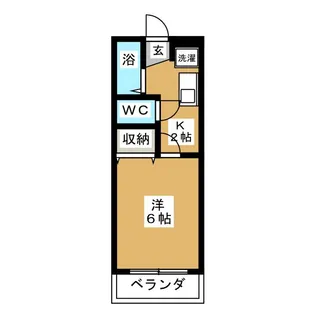 鈴木ビル【1階】の間取り