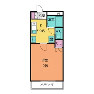 ベル・ロイヤル島田が丘【2階】の間取り