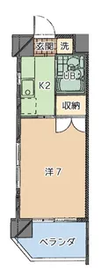トーマスみなみ【2階】の間取り