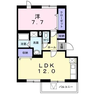 FMレジデンス【1階】の間取り