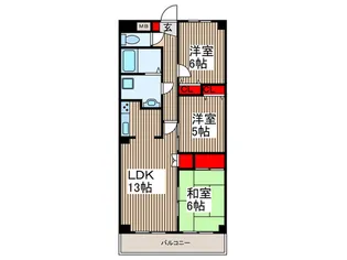高倉マンション【2階】の間取り