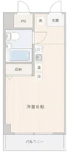 ウインス落合【8階】の間取り
